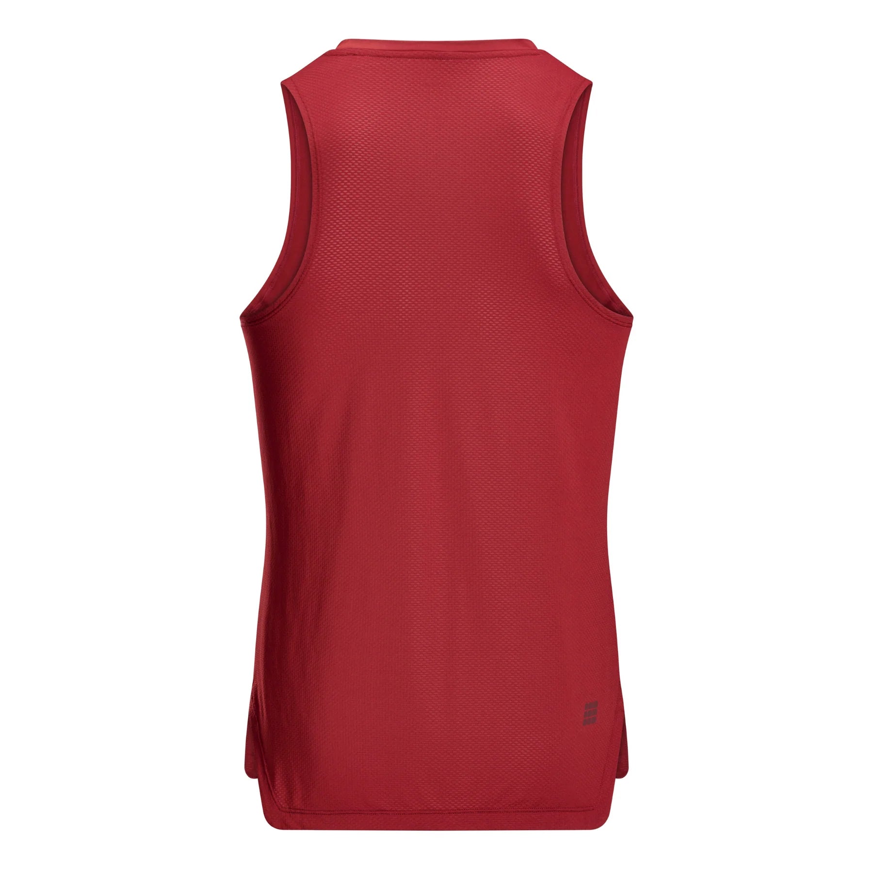 CEP Men's Performance Running Tank Top - Breathable Round Neck v5 - Dark Red - Ideal for Jogging, Gym Workouts & Outdoor Activities