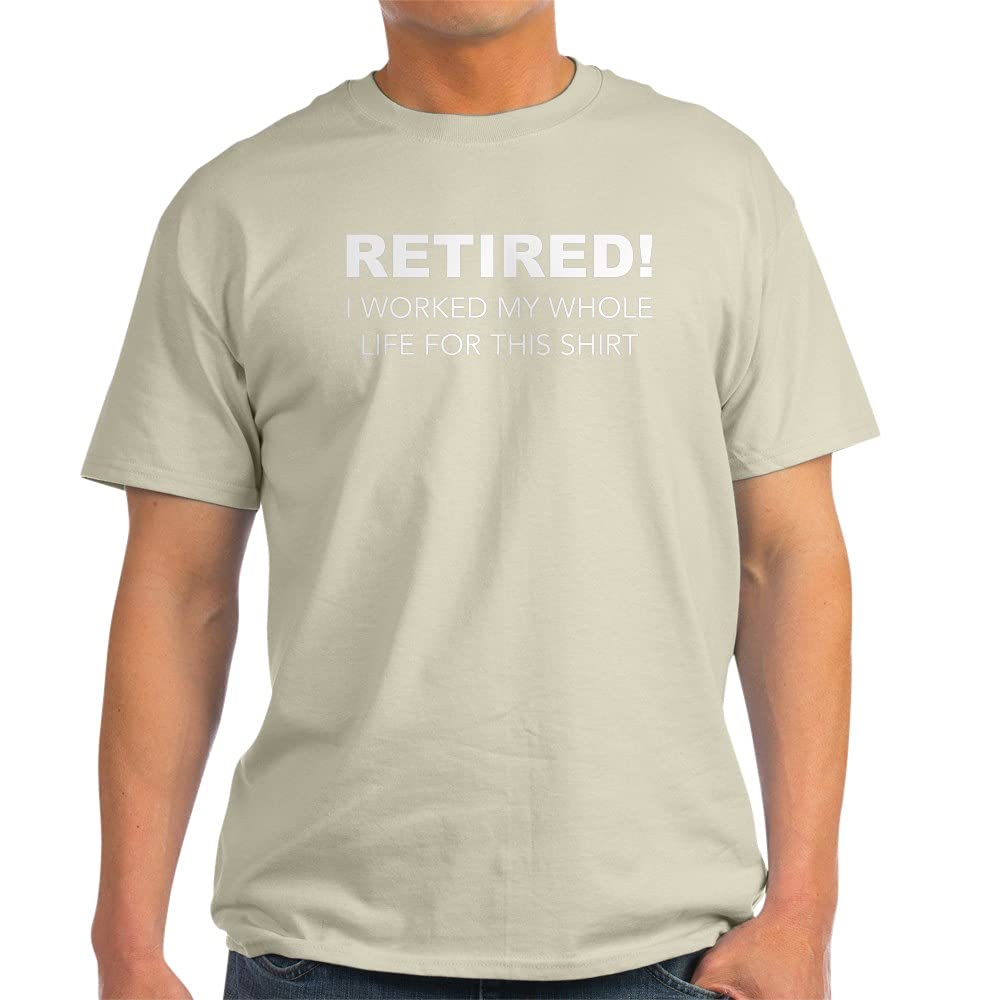Retired T-Shirt - 100% Cotton Comfortable White Tee for Men & Women | Perfect for Casual Wear, Gifts & Retirement Celebrations