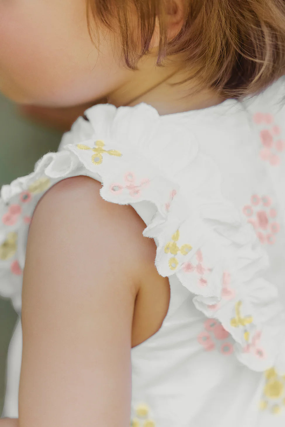 Tartine Et Chocolat Embroidered Baby Romper - Soft Cotton Jumpsuit for Newborns & Infants | Perfect for Photo Shoots, Playdates & Special Occasions