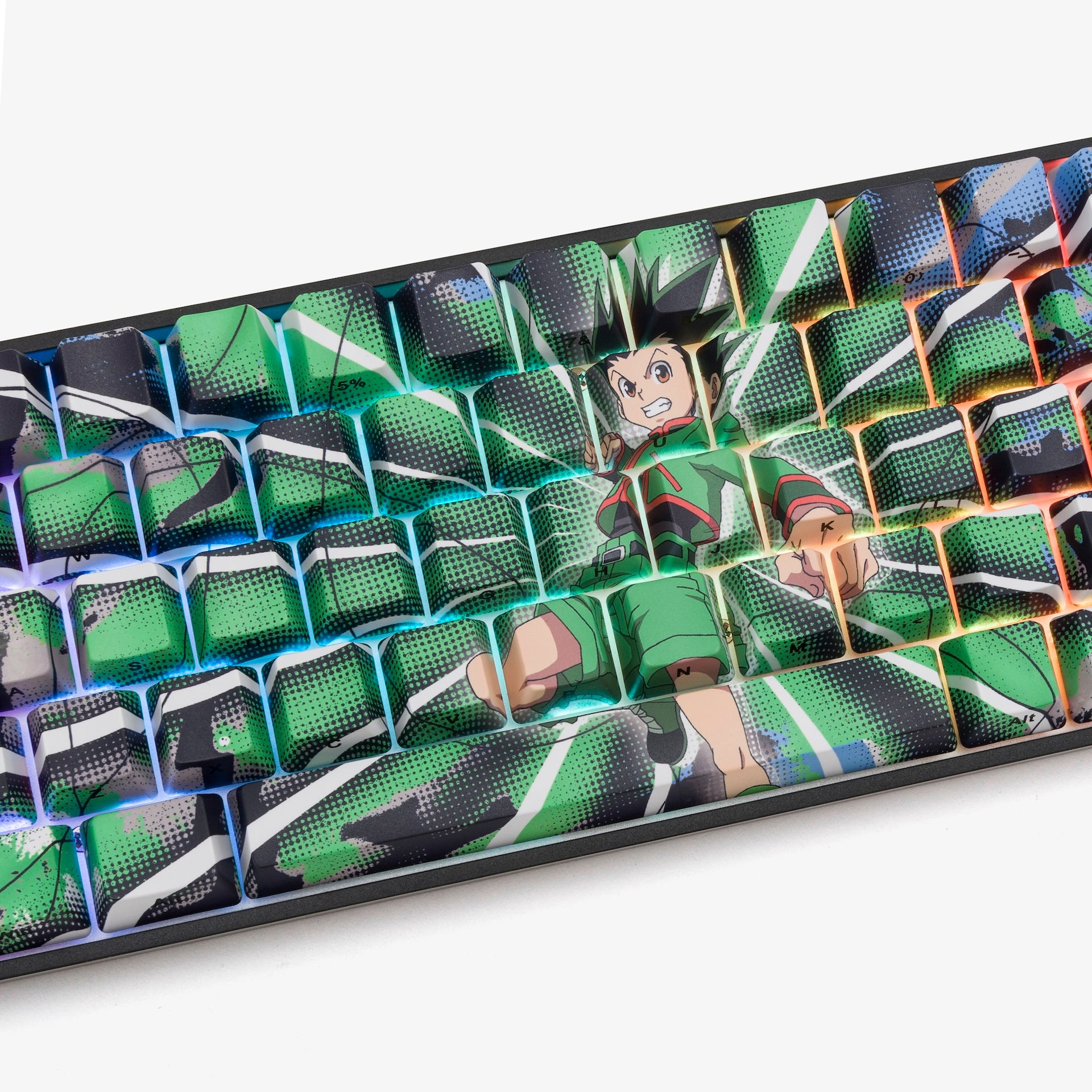 HxH x HG Basecamp 65+ Mechanical Keyboard - Compact 65% Layout with Gon Custom Switches | Perfect for Gaming, Coding & Office Work