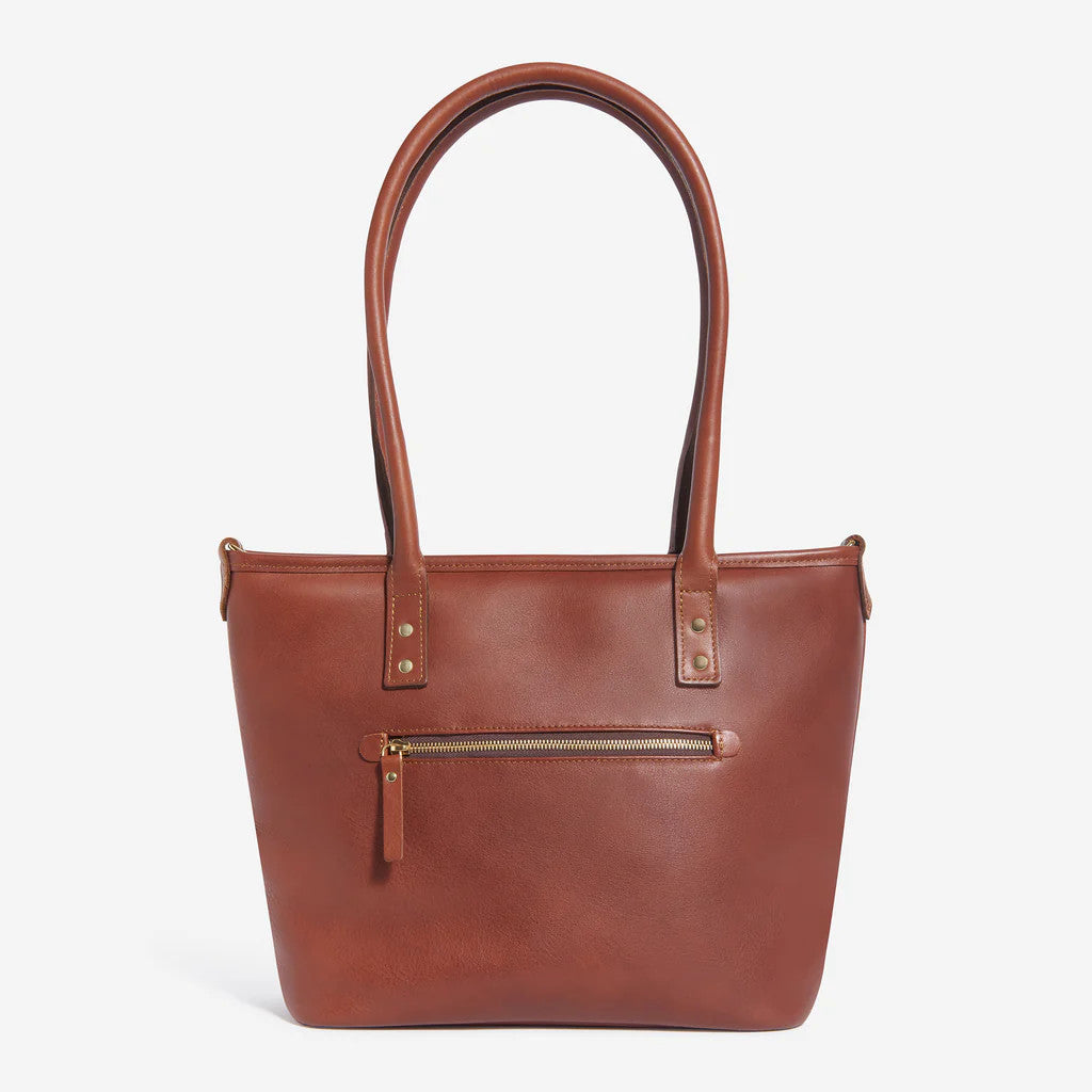 ONA Leather Capri II Antique Cognac Shoulder Bag for Women - Vintage Crossbody Purse with Adjustable Strap - Perfect for Work, Travel & Everyday Use