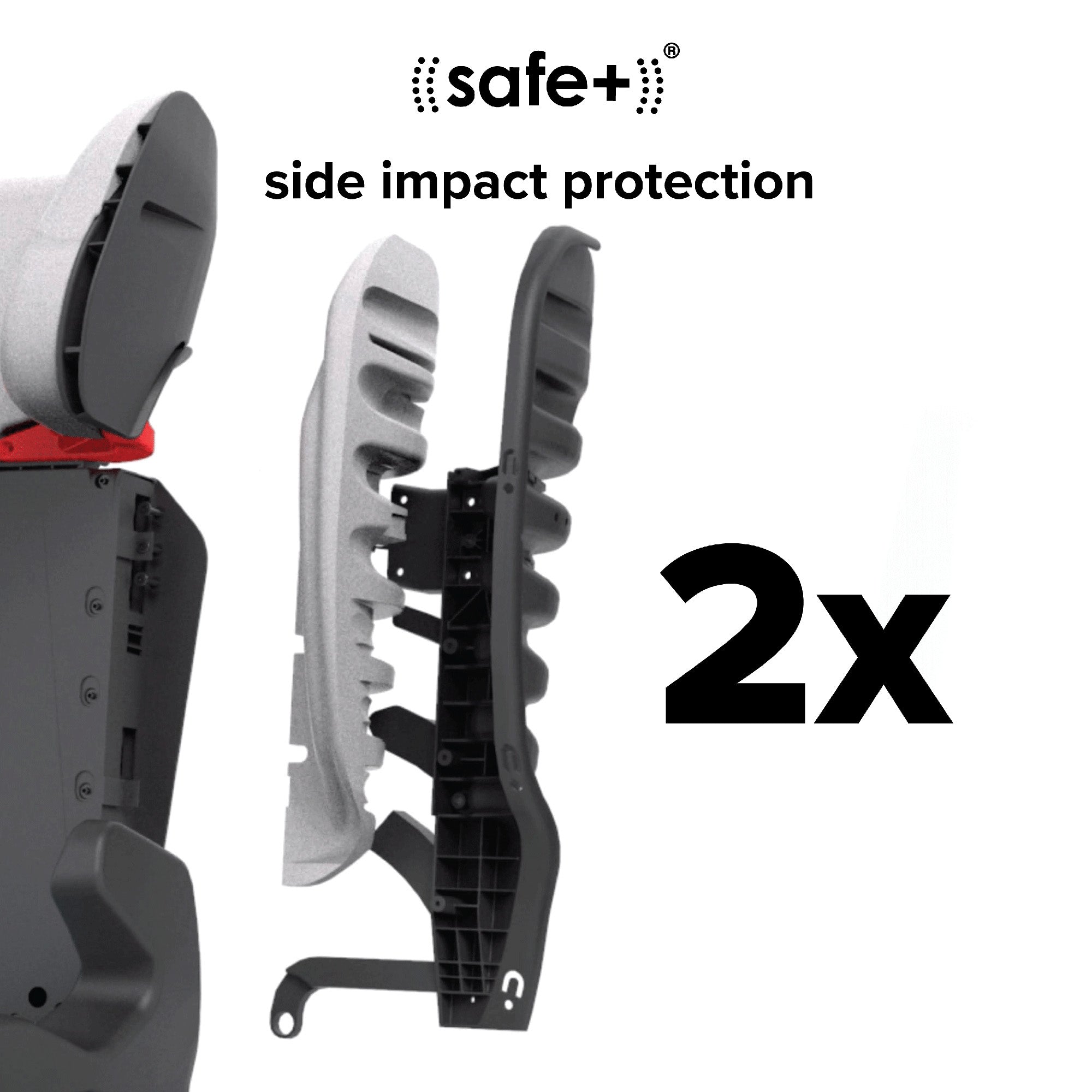 Diono Monterey 2XT Booster Car Seat for Kids - Safe & Comfortable High Back Booster Seat with Side Impact Protection - Perfect for Travel, School, and Family Road Trips
