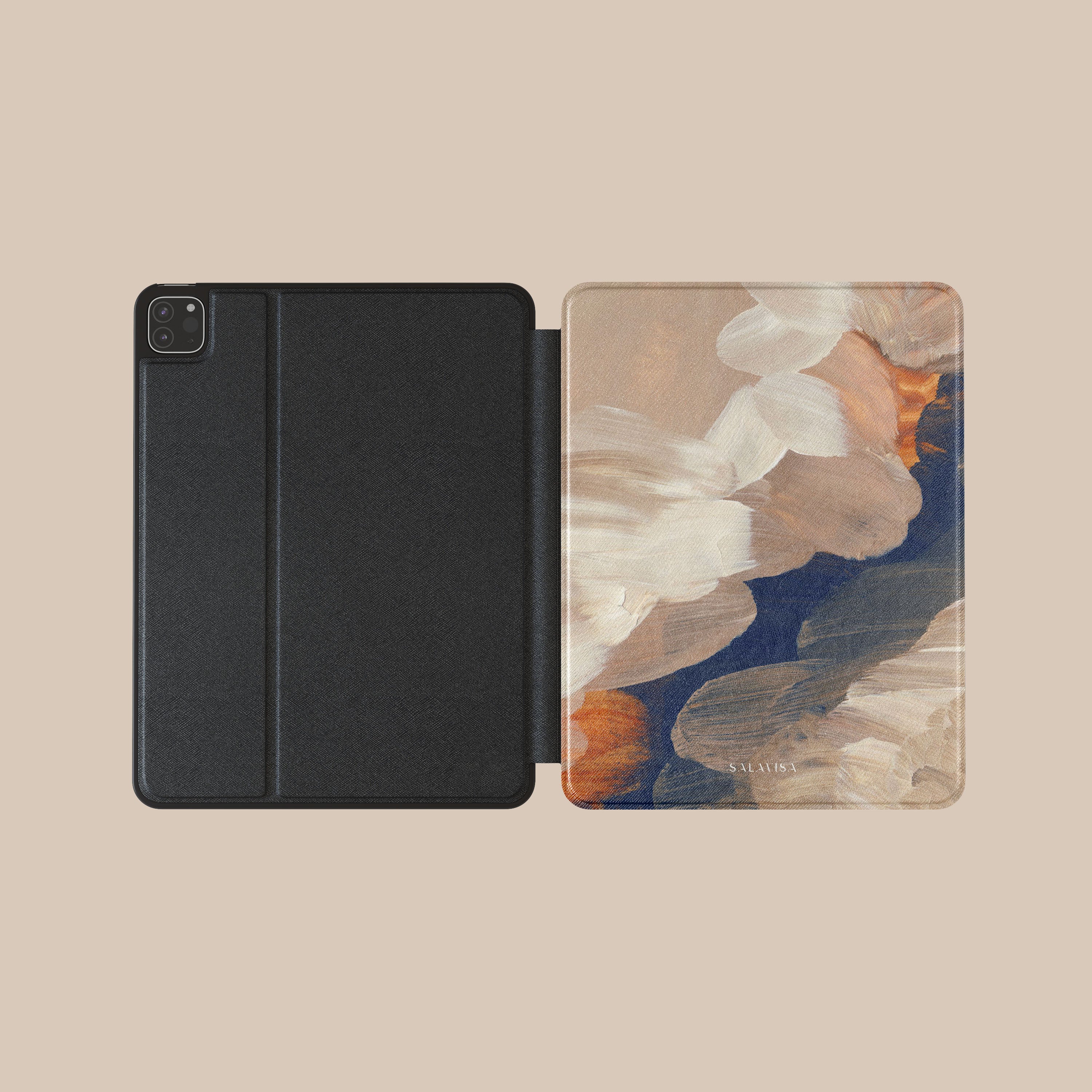 Premium Canvas iPad Case - Slim & Lightweight Protective Cover for iPad Pro/Air/Mini - Perfect for Work, Travel & Everyday Use