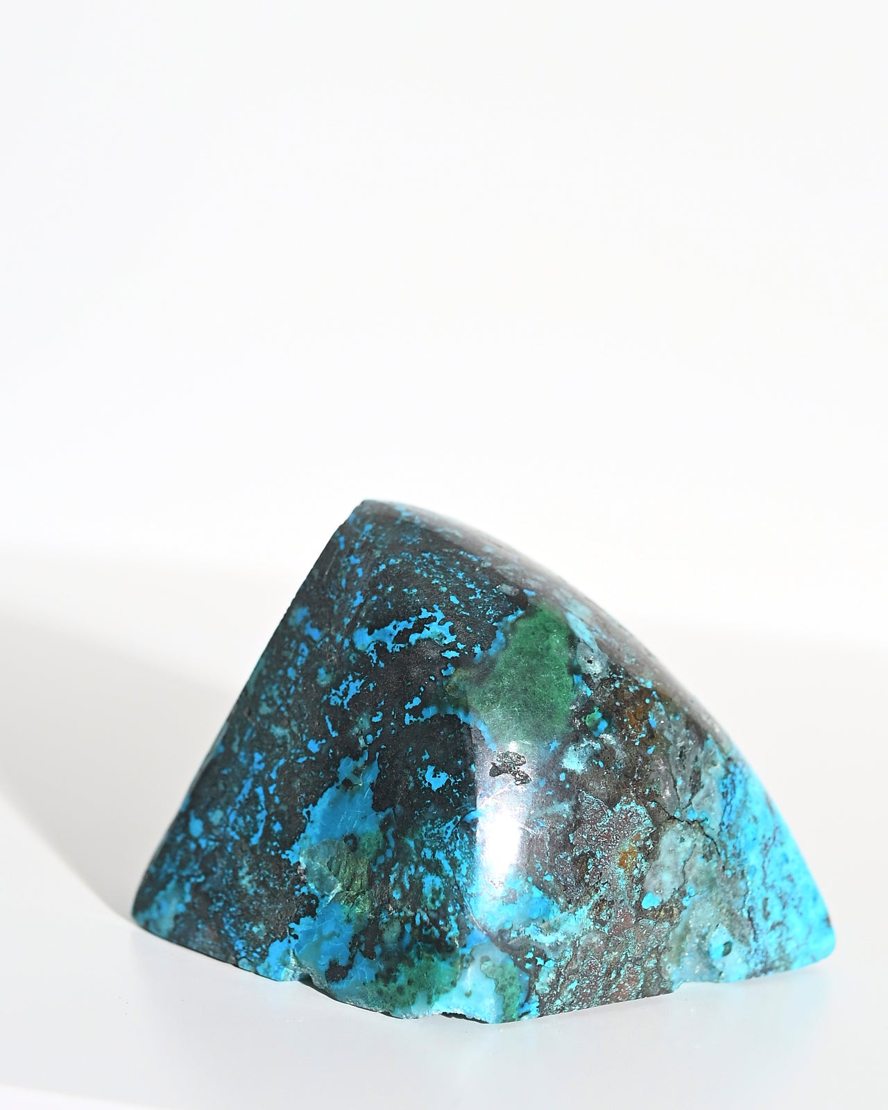 Natural Peruvian Chrysocolla Freeform Stone - Healing Crystal for Jewelry Making, Meditation & Home Decor | Handcrafted Spiritual Gemstone