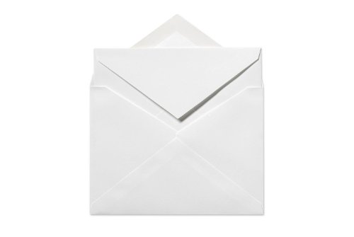 6 x 8 1/4 Premium White Envelopes - 70lb Heavyweight Paper (250 Pack) - Perfect for Business Mail, Wedding Invitations & Office Correspondence