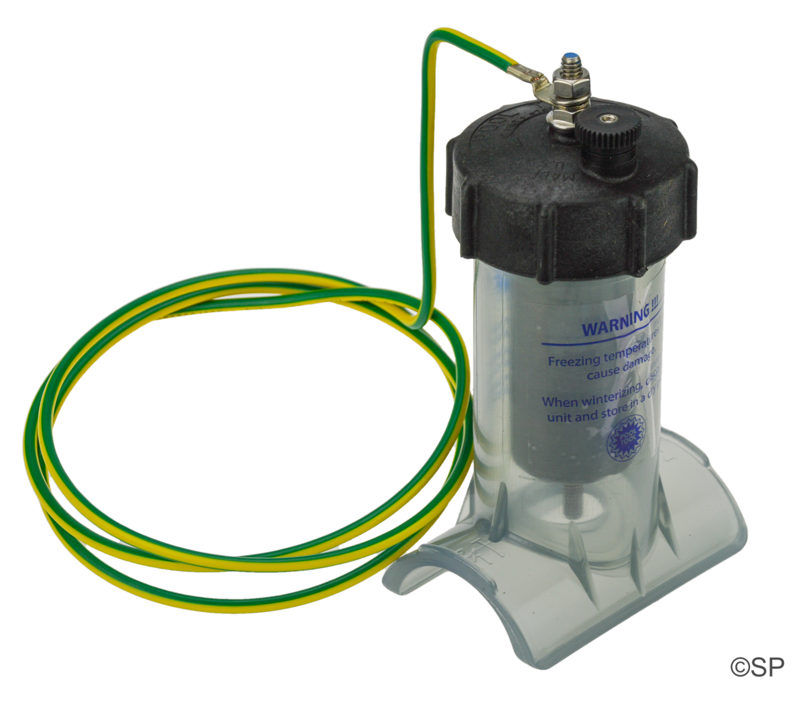 Pentair 50mm Sacrificial Anode Rod with Saddle Clamp - Corrosion Protection for Water Heaters, Boilers & Plumbing Systems - Perfect for Home & Industrial Use