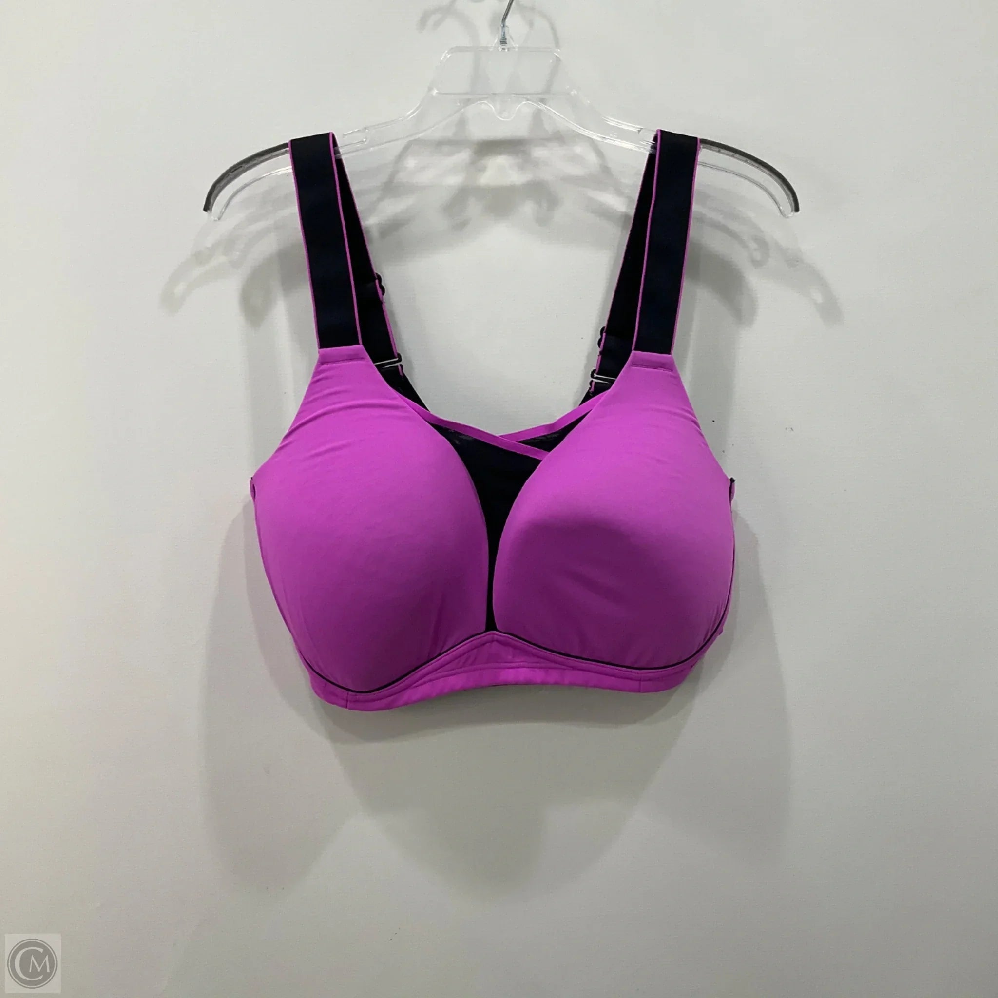 Livi Active Women's High Support Athletic Sports Bra - Purple, XXXL - Perfect for Running, Yoga & Gym Workouts