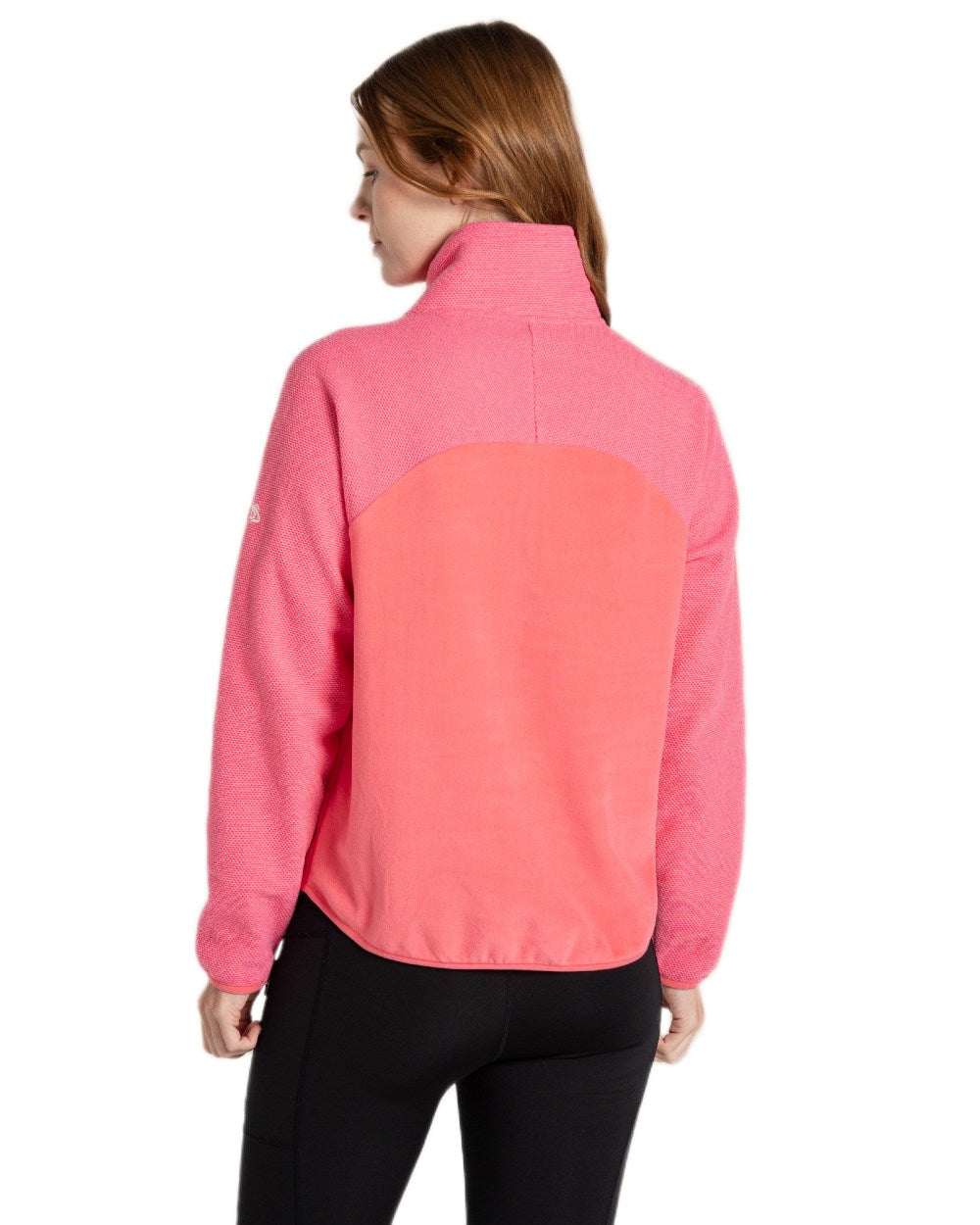 Craghoppers Women's Selina Half Zip Fleece Top - Lightweight Warm Fleece Jacket for Hiking, Camping & Outdoor Activities