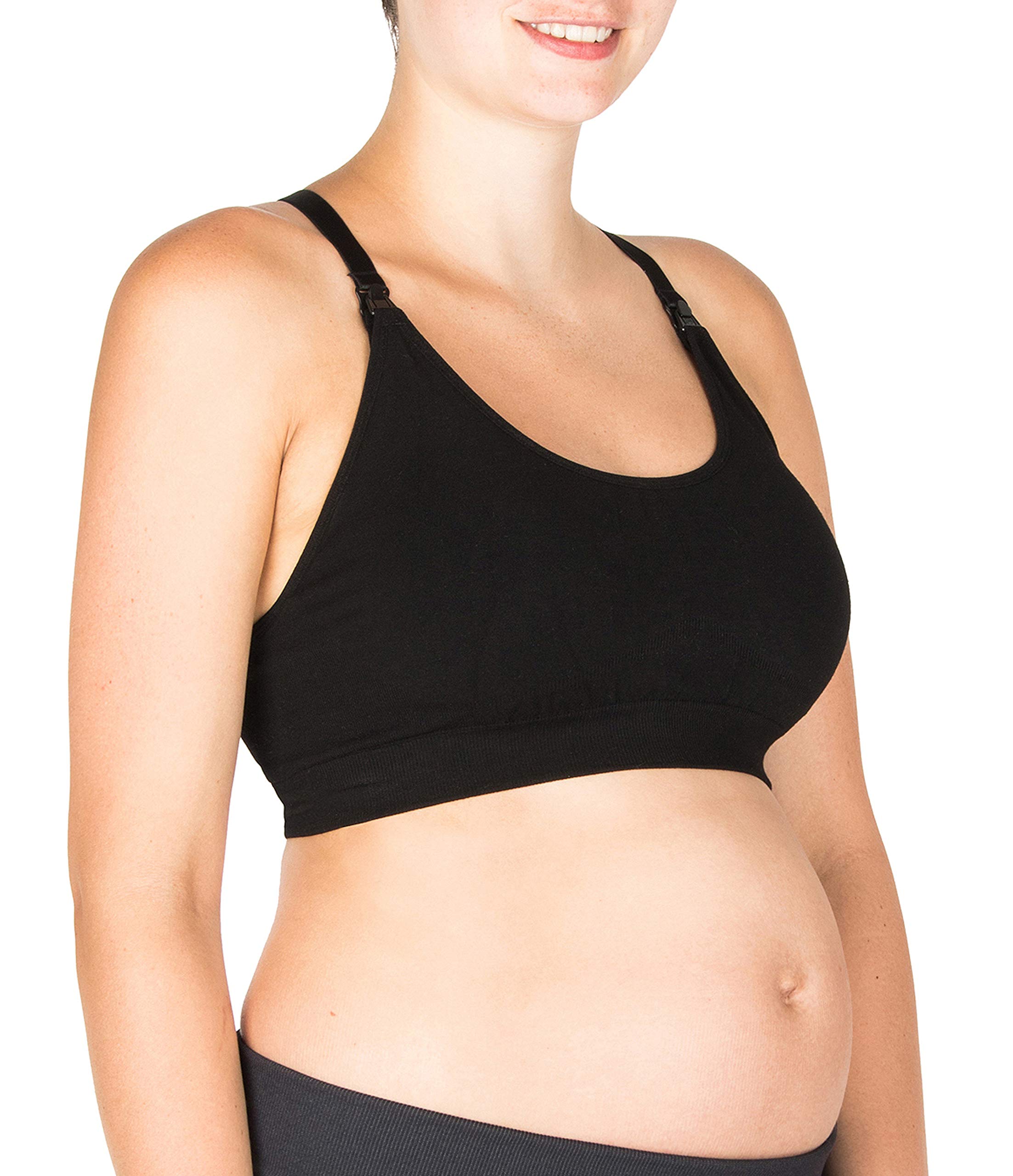 Maternity and Nursing Yoga Bra | Bella - Comfortable Support for Pregnancy, Breastfeeding, and Postpartum Workouts