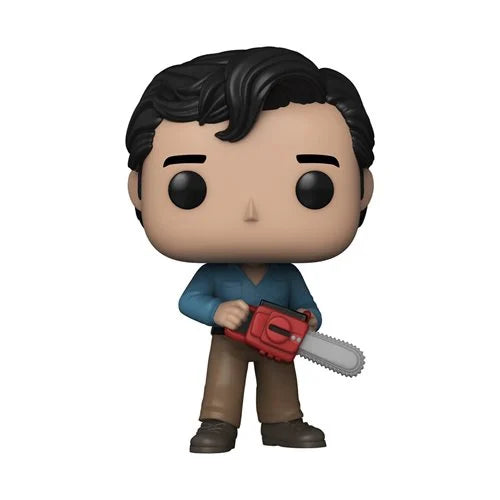 Evil Dead Ash 40th Anniversary Pop! Vinyl Figure #1142 - Horror Movie Collectible - Perfect for Fans & Display Shelves