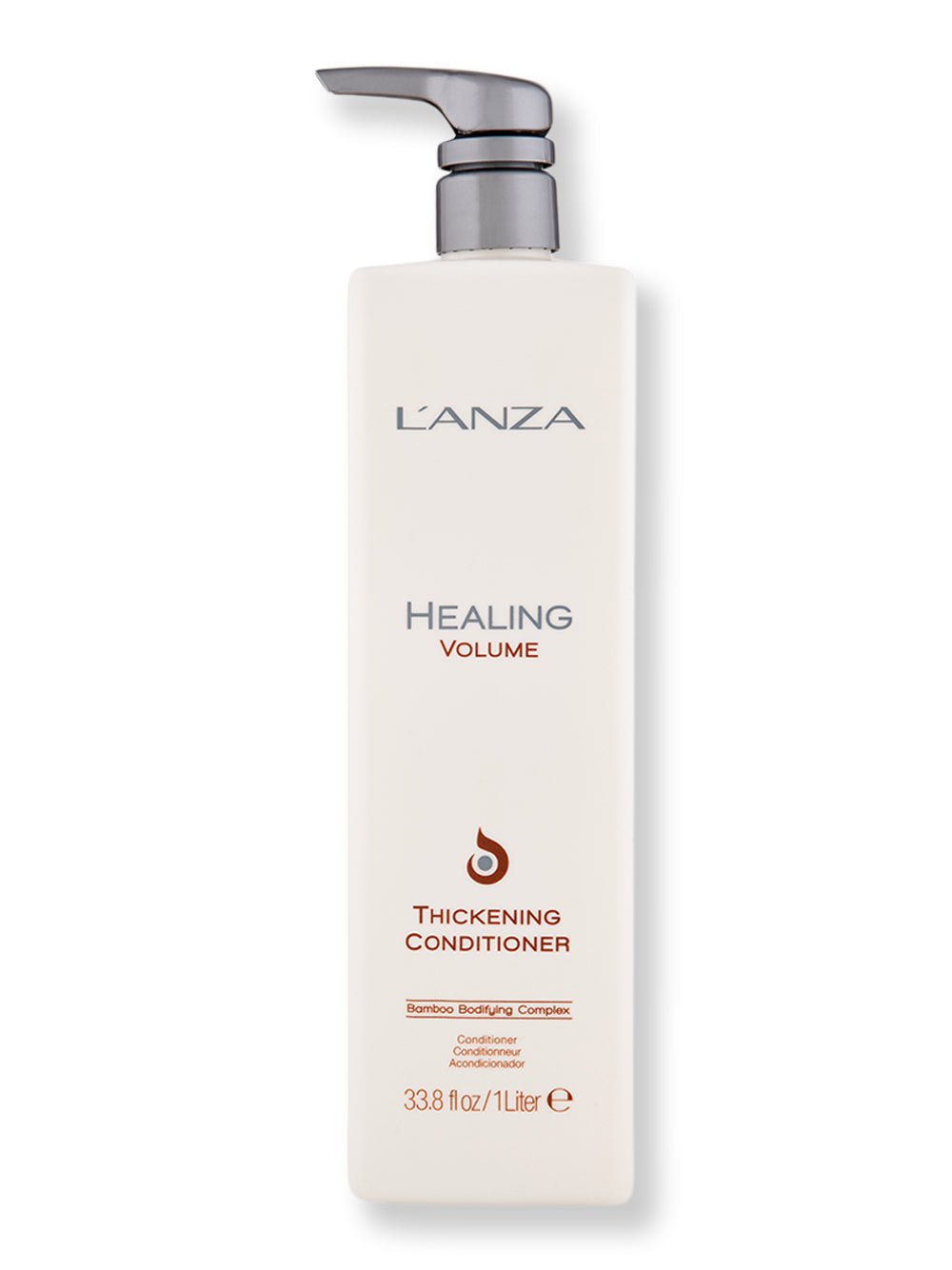 L'anza Healing Volume Thickening Conditioner for Fine & Thin Hair - Volumizing & Nourishing Treatment for Fuller, Healthier-Looking Hair - Perfect for Daily Use & Salon-Quality Results at Home