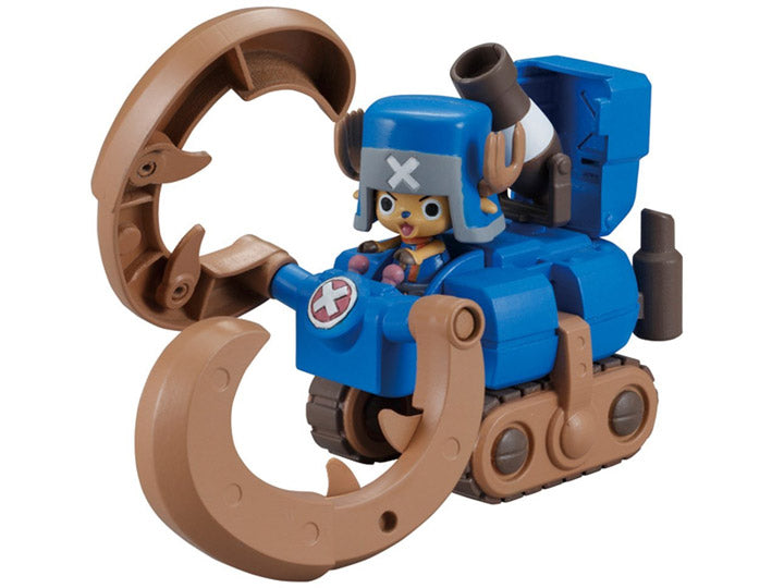 Bandai One Piece Tony Tony Chopper Super 03 Horn Dozer Action Figure Model Kit - Perfect for Anime Collectors & Display in Home/Office