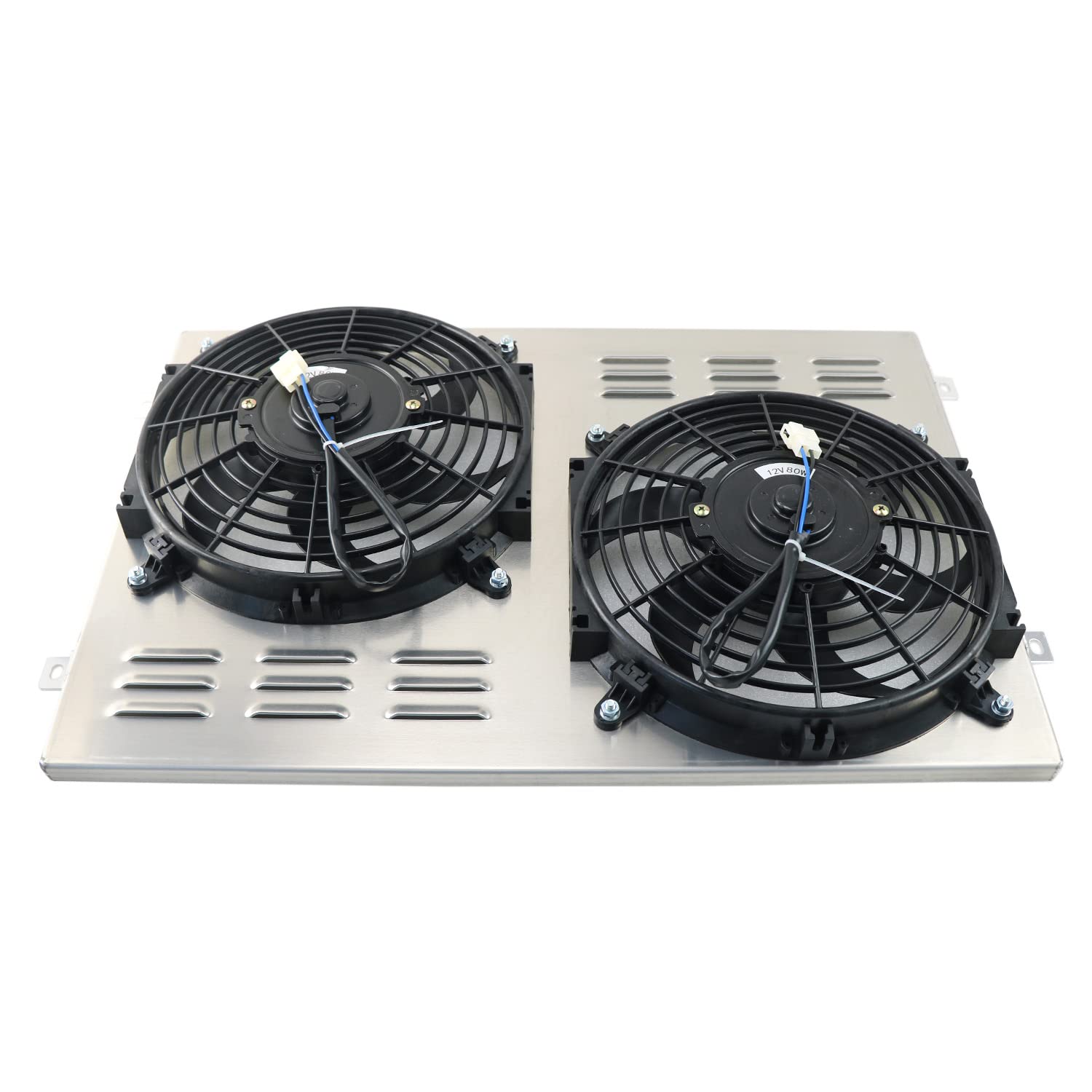 High-Performance Radiator Shroud with Electric Fan for 1967-1970 Ford Mustang, Fairlane, Ranchero, Falcon & Mercury Cougar - Perfect for Engine Cooling & Racing Upgrades
