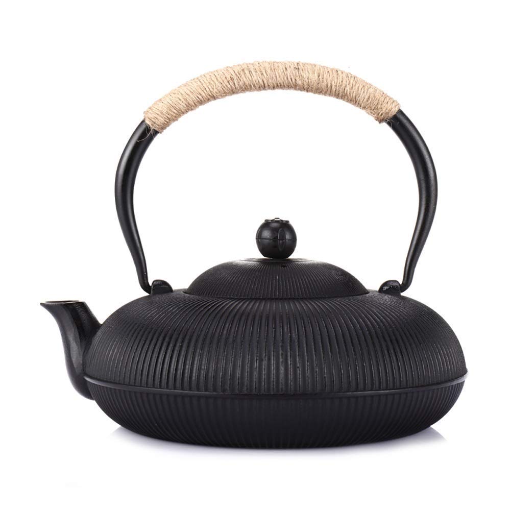 Premium Cast Iron Teapot with Stainless Steel Filter - 900ml Japanese-Style Ceramic Teapot for Loose Leaf Tea | Healthy & Durable Tea Kettle | Perfect Gift for Tea Lovers | Ideal for Home, Office & Tea Ceremonies