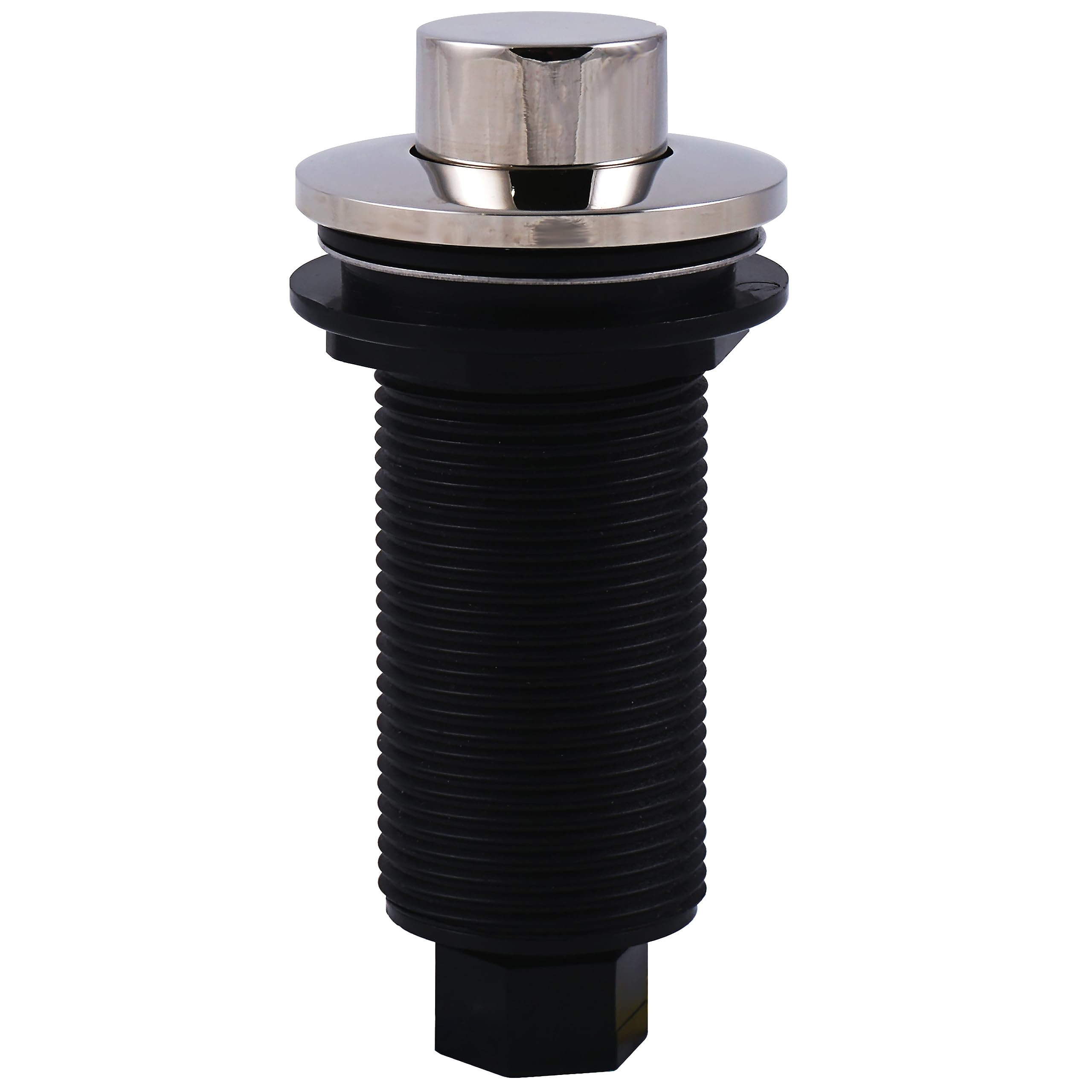 Westbrass ASB-RB3-05 Polished Nickel Replacement Raised Button Disposal Air Switch Trim - Perfect for Kitchen Sink, Bar, and RV Upgrades