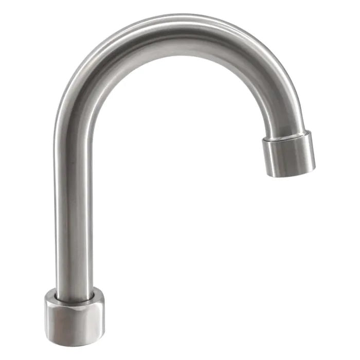 3Monkeez Premium Stainless Steel Gooseneck Kettle Spout - 7-Inch Swivel Spout Only for Pour Over Coffee, Tea Brewing & Precision Pouring - Perfect for Chemex, V60 & French Press Coffee Makers