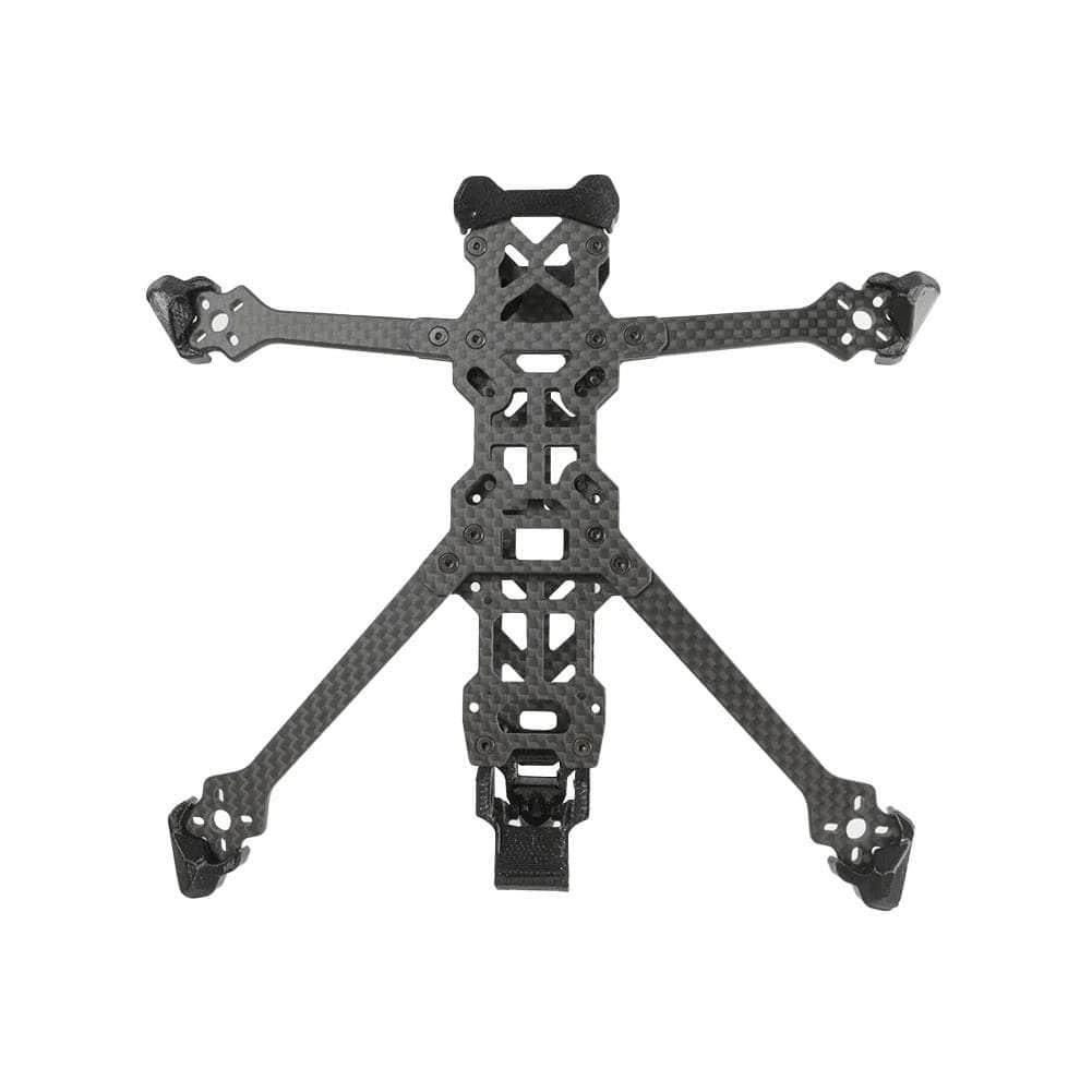 FlyFishRC Atlas 4 Long Range 4 Frame Kit for FPV Drones - Lightweight Carbon Fiber Quadcopter Frame for Long Endurance Aerial Photography & Racing
