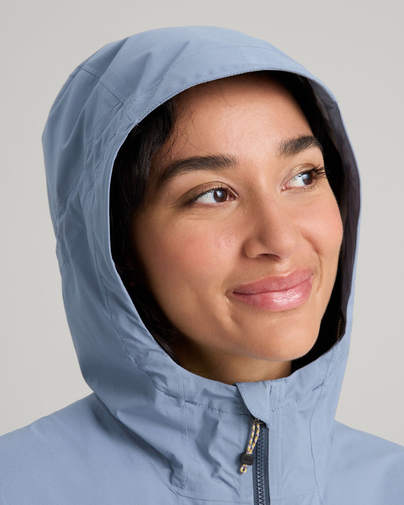 Women's Waterproof Hiking Rain Jacket - Lightweight Stretchable 2.5 Layer Shell for Outdoor Adventures | Perfect for Hiking, Camping & Travel in Rainy Weather