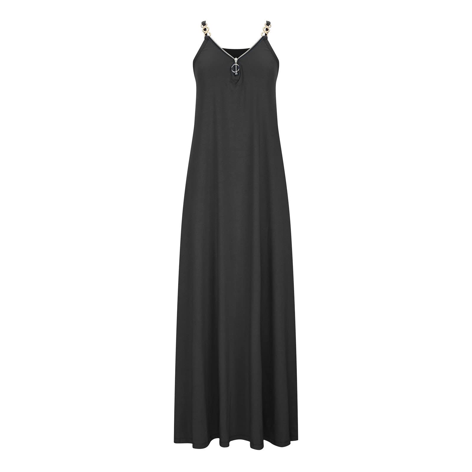 Elegant Linen Champagne Bridesmaid Dresses for Women - Tea Length Ball Gown Formal Dress for Weddings, Parties & Special Occasions