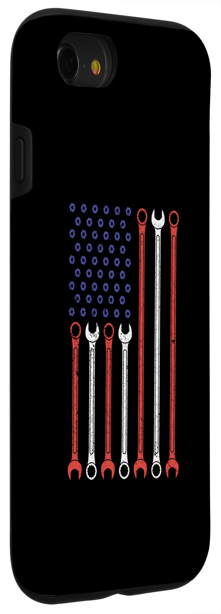 Vintage Flag iPhone SE/7/8 Case - Diesel Mechanic Car Lover for Daily Use