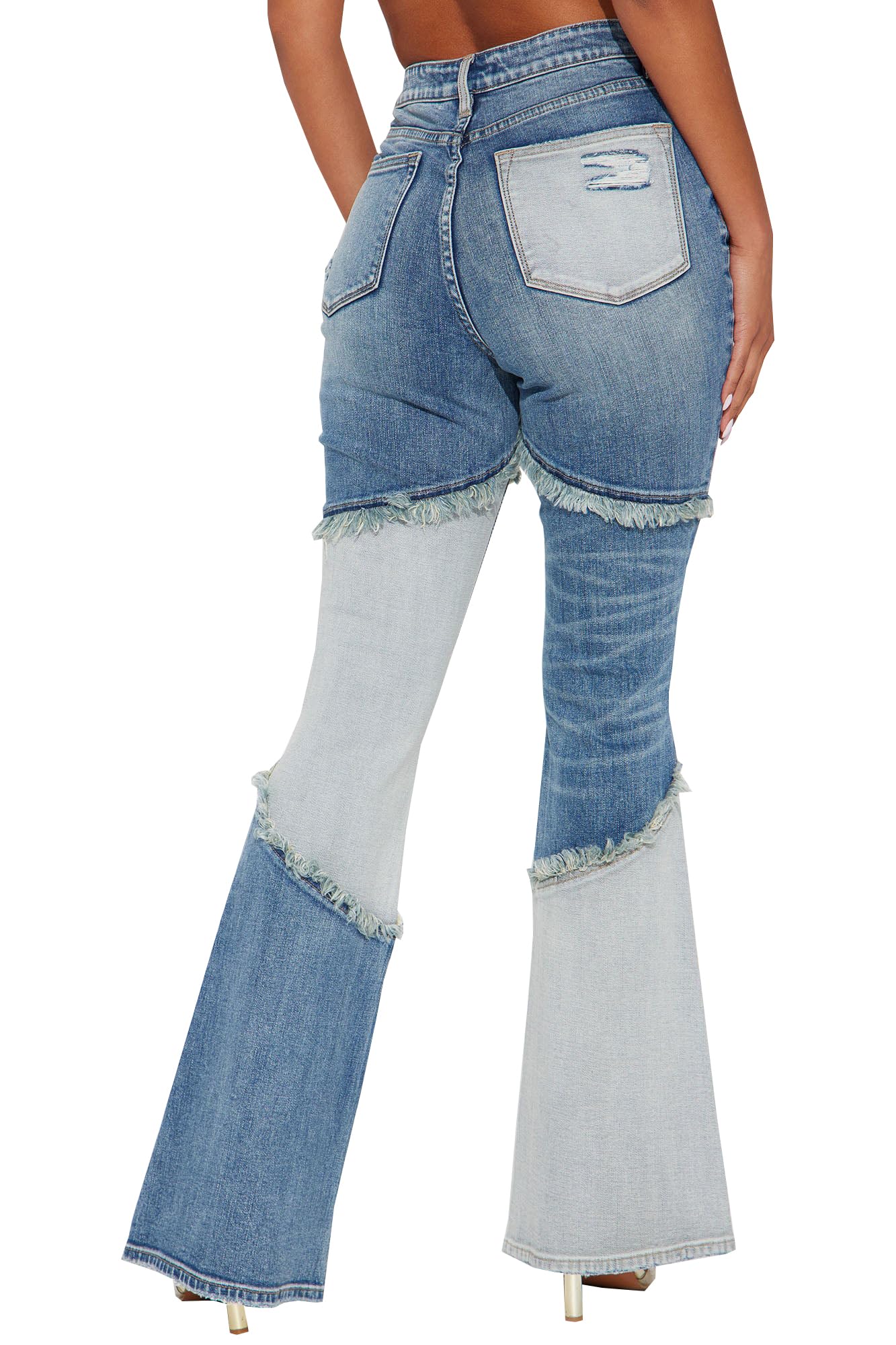 BessCops Women's Stretchy Boyfriend Jeans - Ripped Distressed Denim Mom Jean Pants for Casual Wear, Street Style & Everyday Comfort