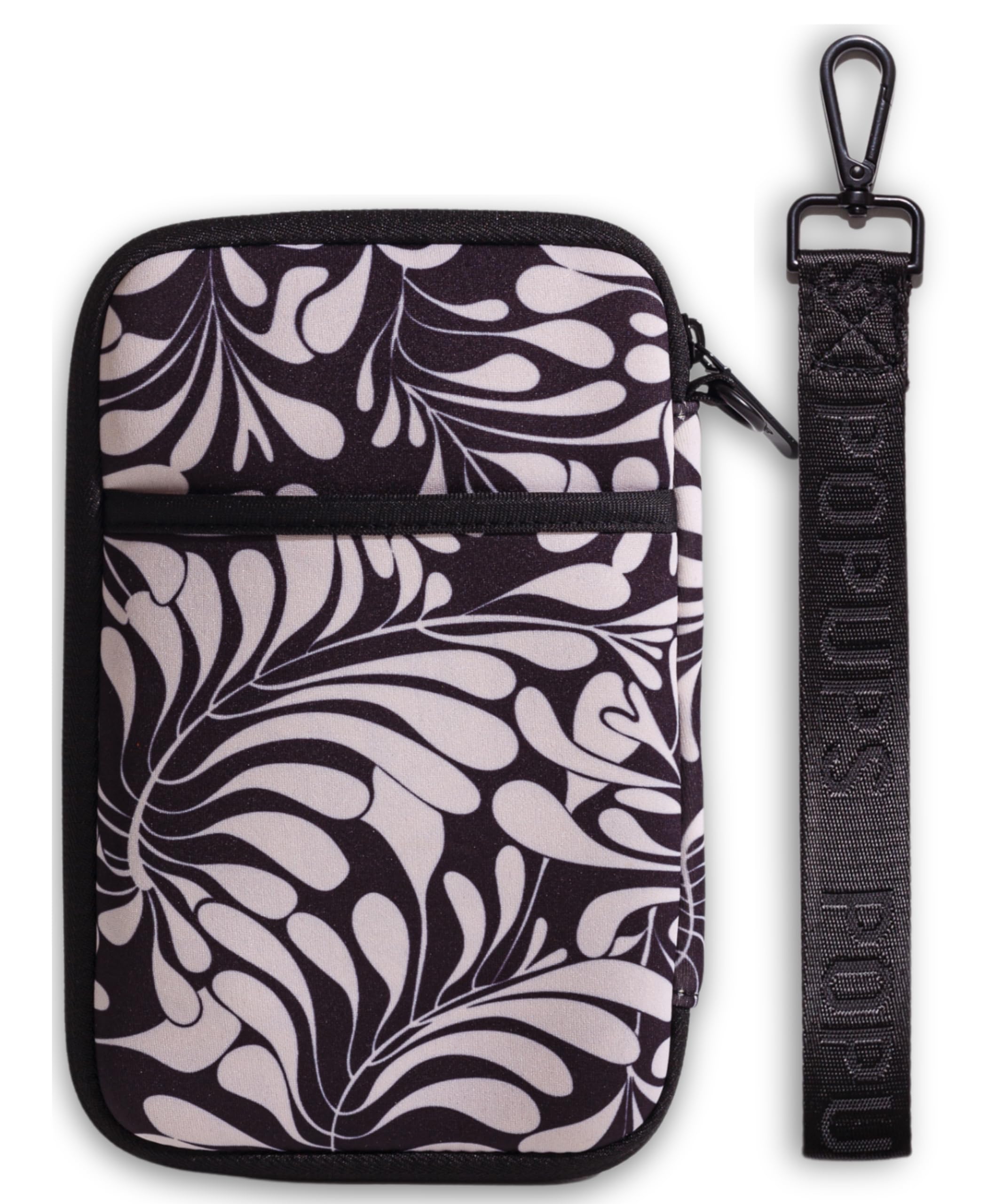 Premium RFID Blocking Passport Holder for Women - Large Travel Wallet with Wrist Strap, Multiple Document Pockets - Elegant Black Leather - Perfect for Airports, Vacations & International Travel