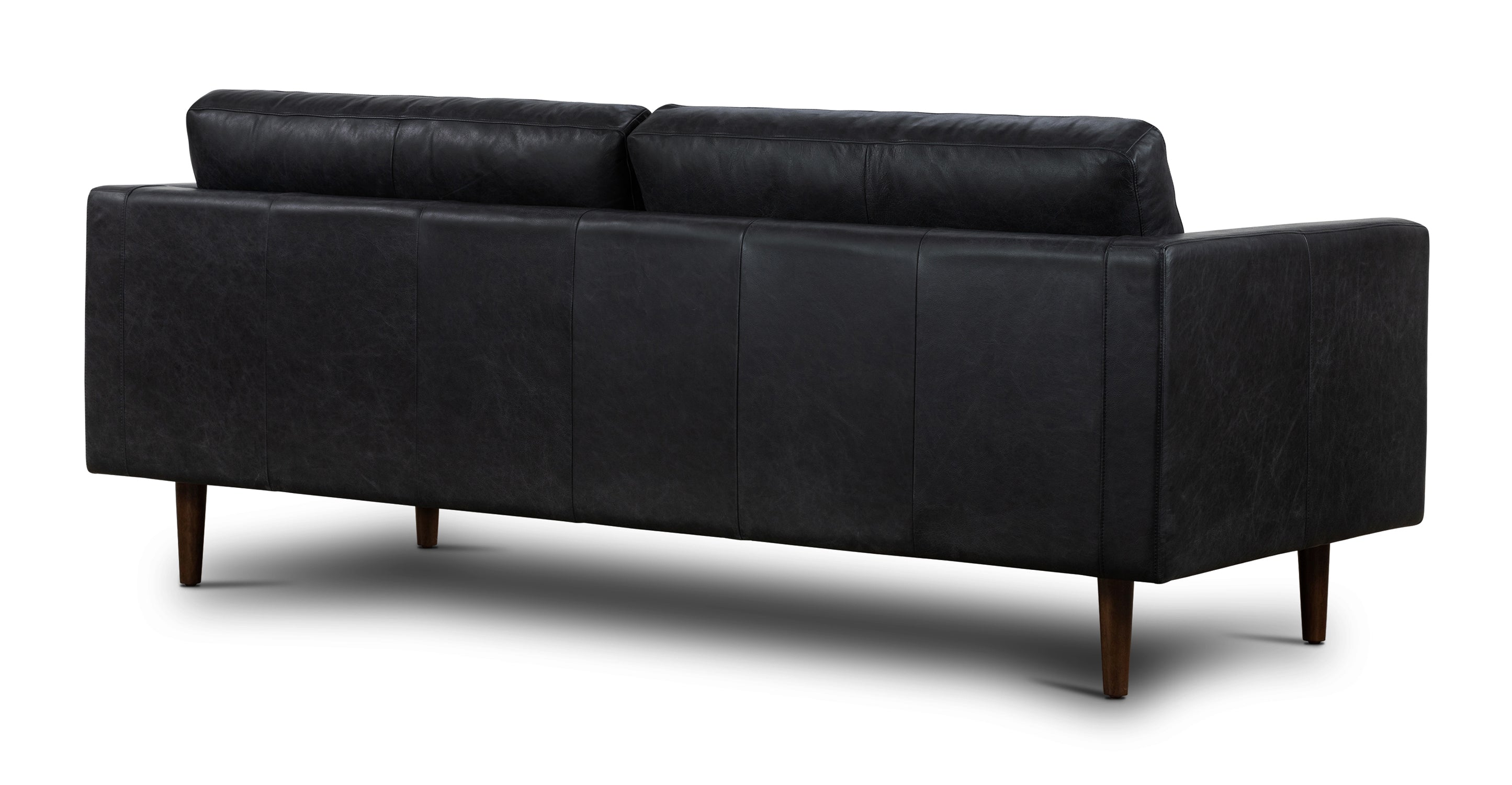 Premium Napa Leather Sofa - Modern Luxury Living Room Furniture for Home & Office - Perfect for Relaxing, Entertaining & Stylish Decor