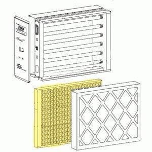 Lennox Healthy Climate 75X66 Metal Mesh Catalyst Insert Assembly - Replacement Air Filter for HVAC Systems - Improves Indoor Air Quality in Homes & Offices