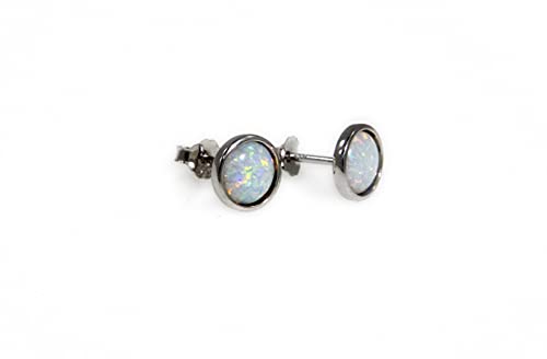 Silver- White Opal