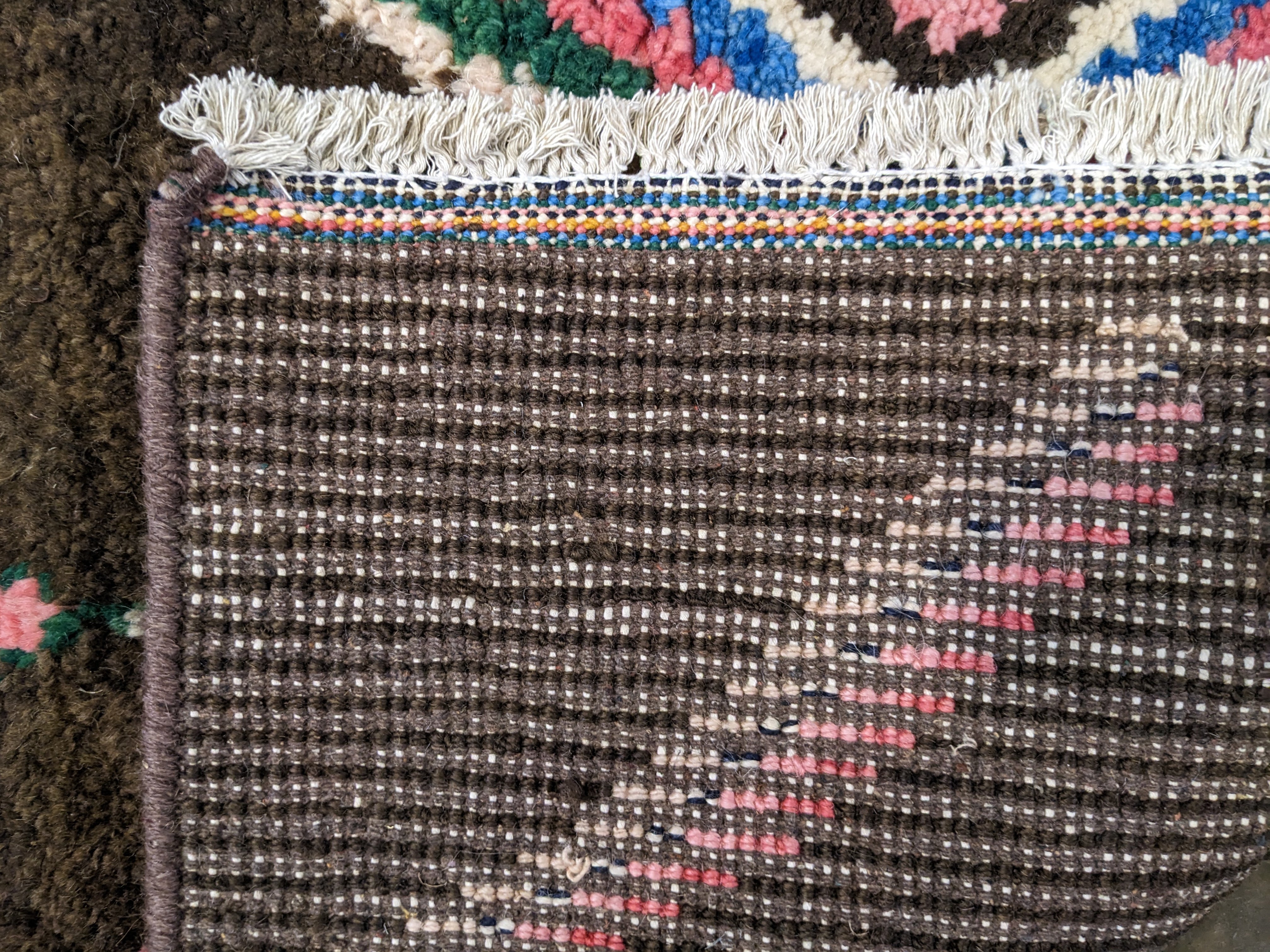 Premium Berber Wool Rug 6.5x4 Feet - Handmade Moroccan Style Area Rug for Living Room, Bedroom & Home Decor - Soft & Durable Natural Fiber Carpet