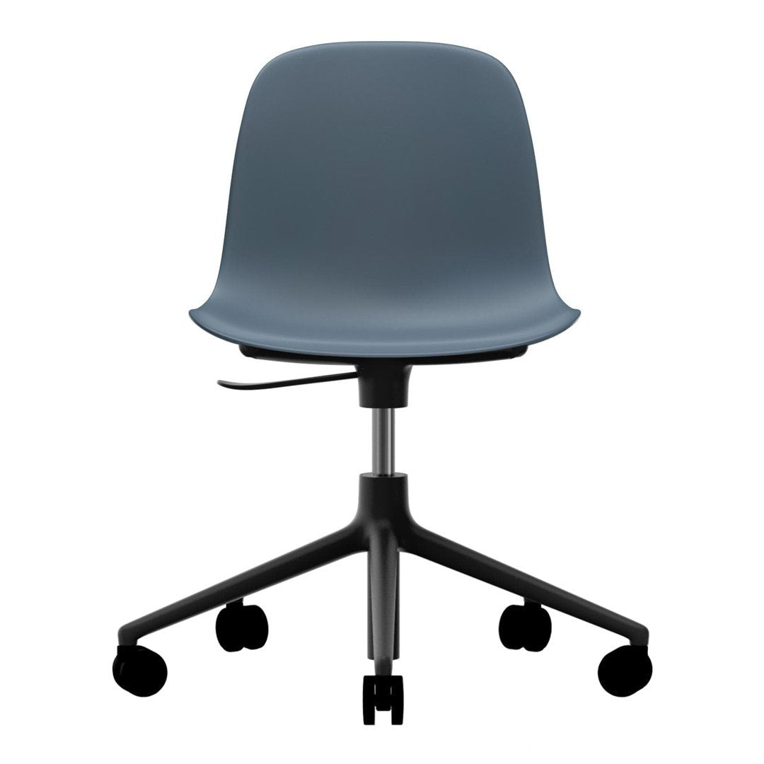 Ergonomic Form Chair with 5W Swivel Base & Gas Lift - Adjustable Office Chair for Home & Workspace - Perfect for Computer Desk, Gaming, and Professional Workstations