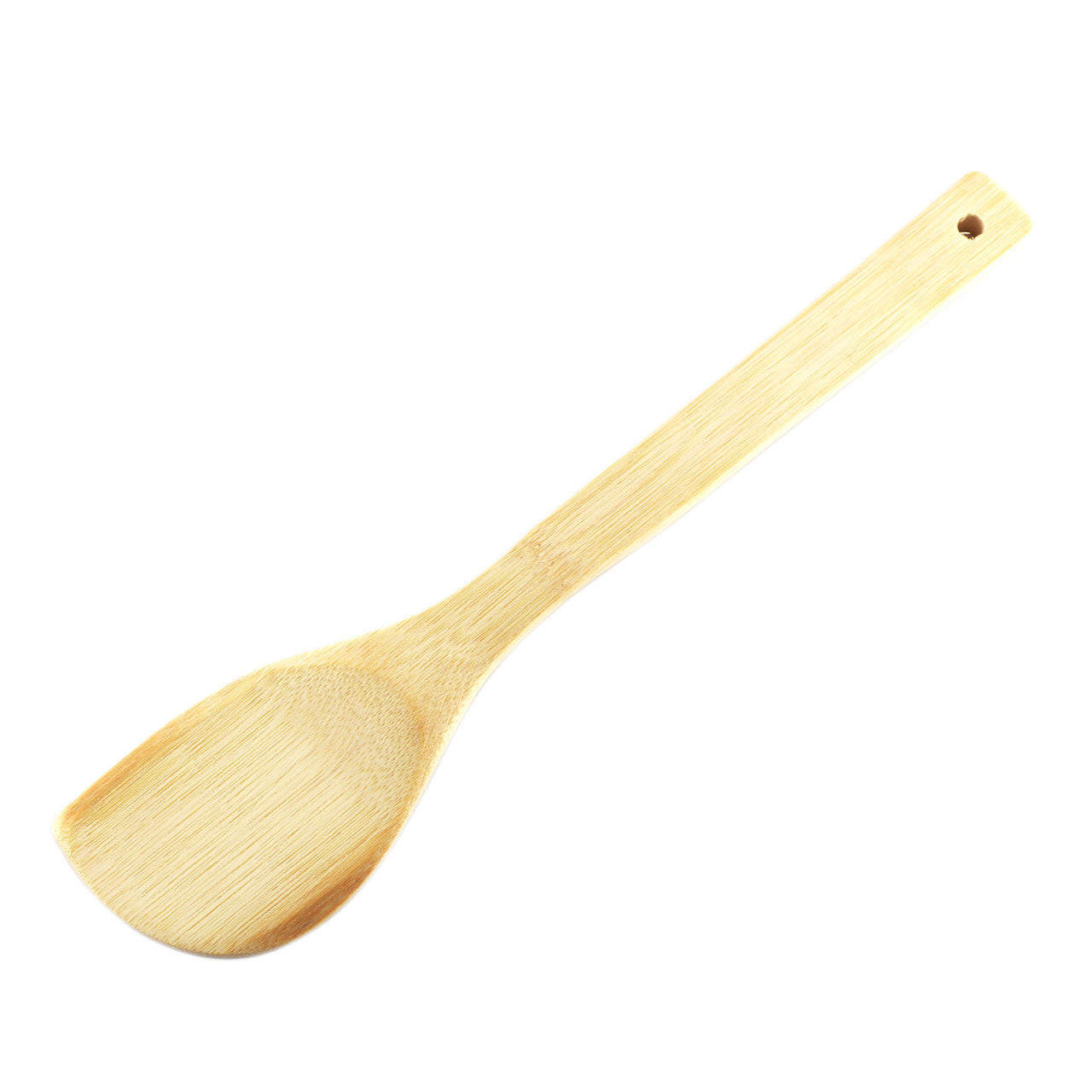 Premium Bamboo Cooking Turner Spatula - 11.8 Inch Natural Wooden Kitchen Utensil for Flipping Pancakes, Eggs & Burgers - Eco-Friendly Non-Stick Safe Tool for Grilling, Baking & Sauteing