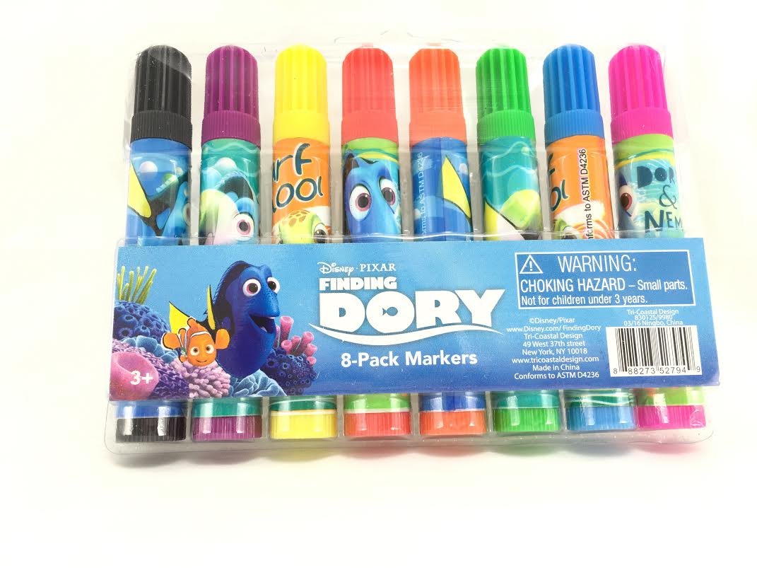 A Colorful Adventure with Finding Dory Markers