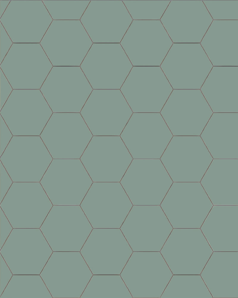 Hexagon Ceramic Tiles 10x10 cm Green - Perfect for Kitchen Backsplash, Bathroom Walls, and DIY Home Decor Projects