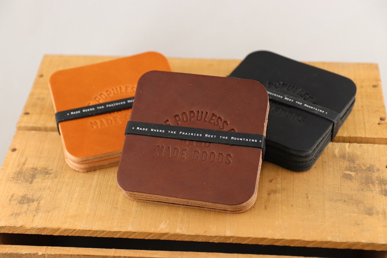 Non-Slip Silicone Coaster Set with Holder - 6 Pack Absorbent Drink Coasters for Coffee, Wine, and Beer - Perfect for Home, Office, and Party Use