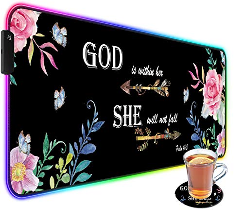 Flower Bible Verse Psalm 46-5