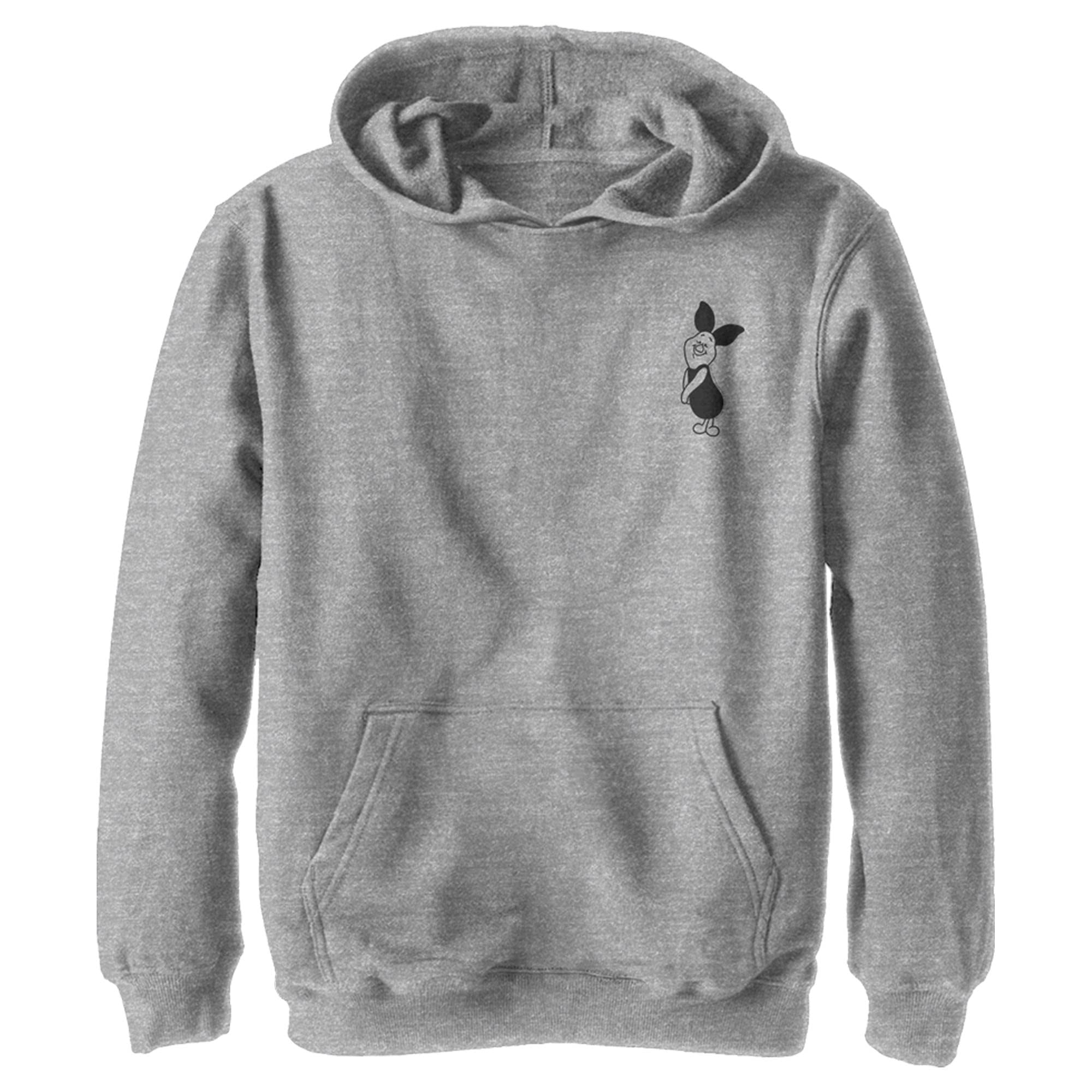 Disney Vintage Line Piglet Hoodie for Boys - Soft & Cozy Pullover Sweatshirt - Perfect for Casual Wear, School & Disney Theme Parties