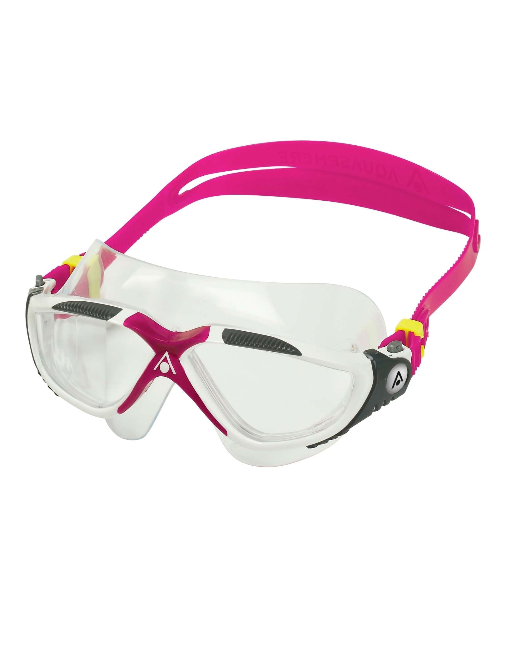 Vista Lady Swim Goggles with Clear Lens - Anti-Fog UV Protection for Women's Swimming, Training & Water Sports