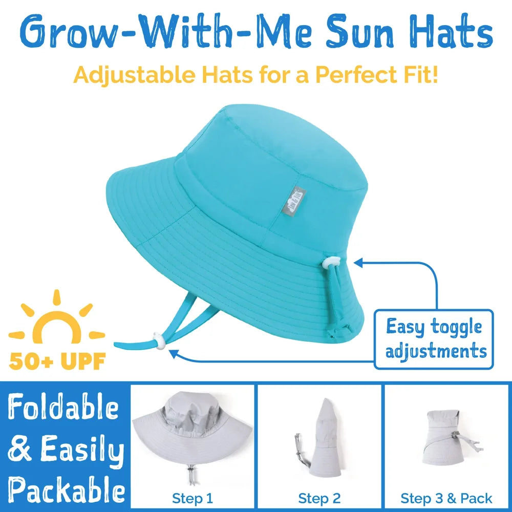 Jan + Jul Aqua Dry Bucket Sun Hat for Women - UPF 50+ UV Protection, Waterproof & Breathable Summer Beach Hat - Perfect for Outdoor Activities, Travel, and Beach Vacations
