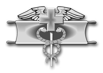 US Army Expert Field Medical Badge Decal Sticker 5.5 Inch - Military Patch for Helmets, Vehicles & Gear - Perfect for Veterans, Collectors & Military Enthusiasts