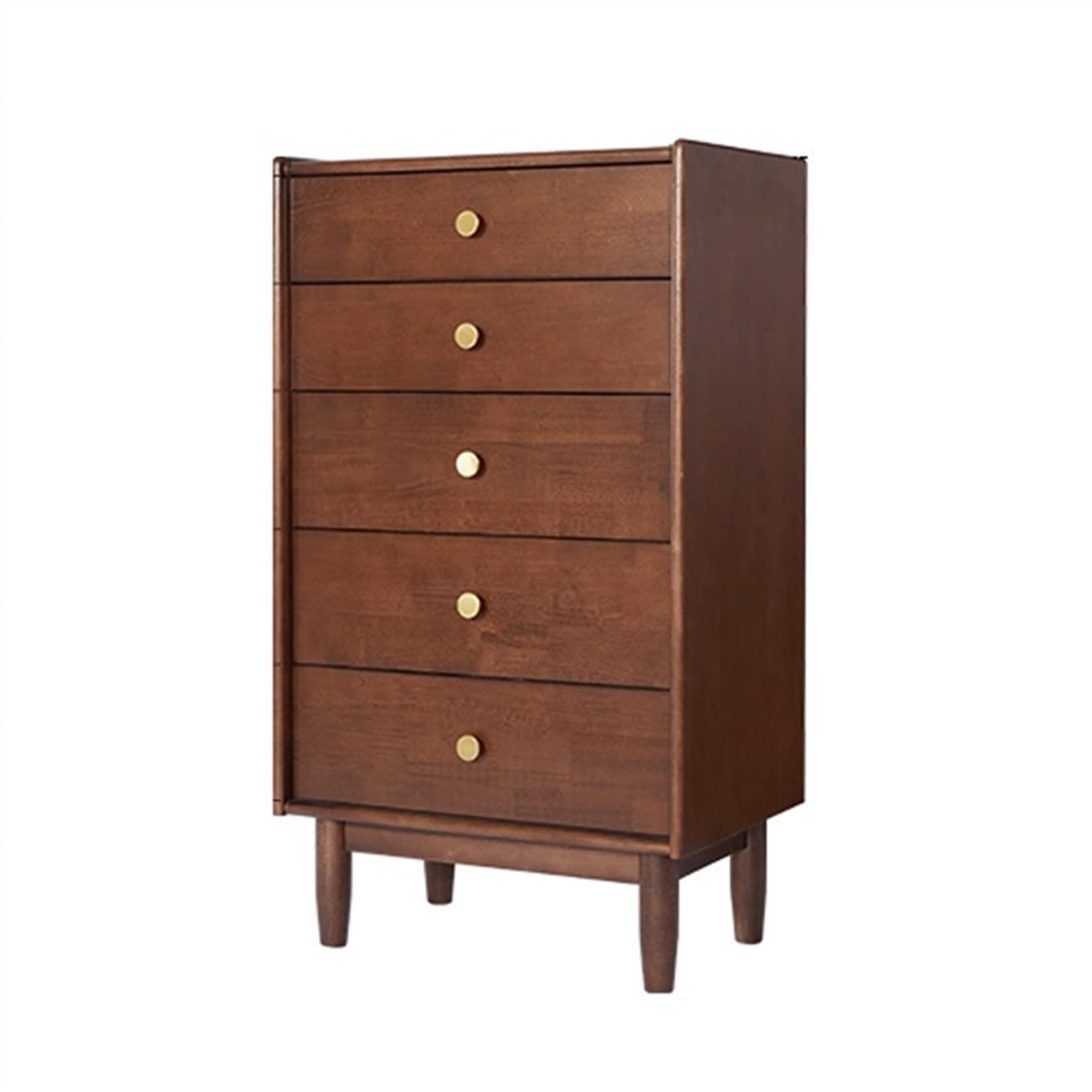 5-Drawer Storage Chest - Modern Dresser for Bedroom, Living Room & Porch Organization | Multi-Functional Cabinet with Partition for Home & Balcony Storage Solutions | Perfect for Clothes, Toys & Home Decor