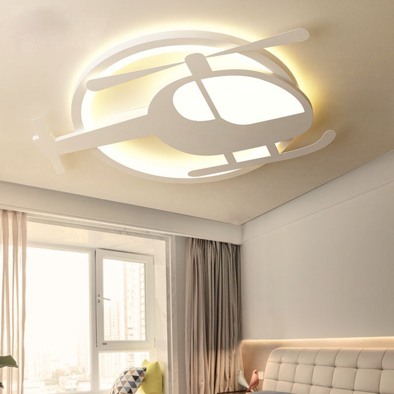 Airplane Ceiling Light - Stylish LED Aircraft-Themed Room Lighting for Kids Bedroom & Nursery Decor | Perfect for Aviation-Themed Spaces