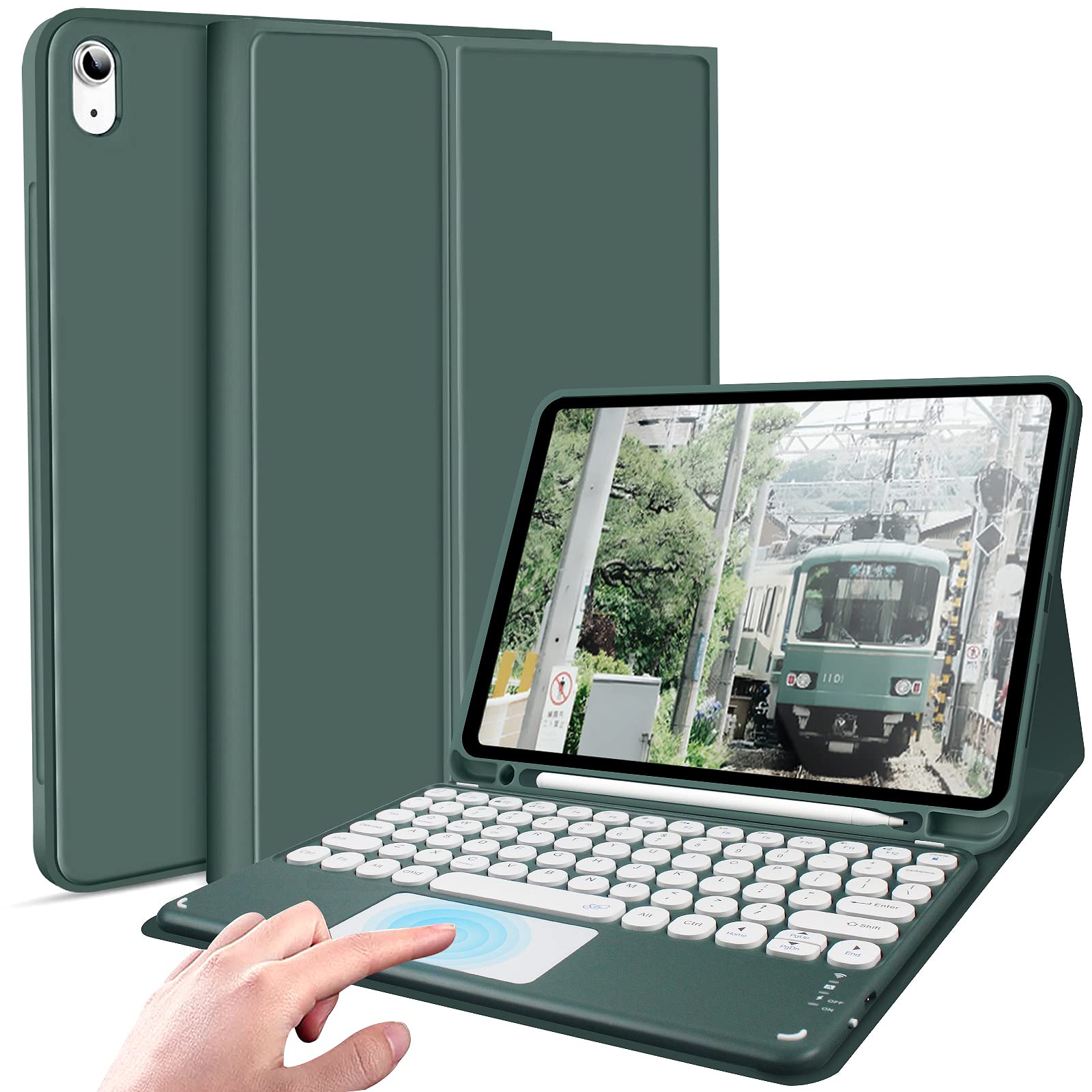 Premium Magnetic Detachable Wireless Keyboard Case for iPad Air 5th/4th Gen 10.9