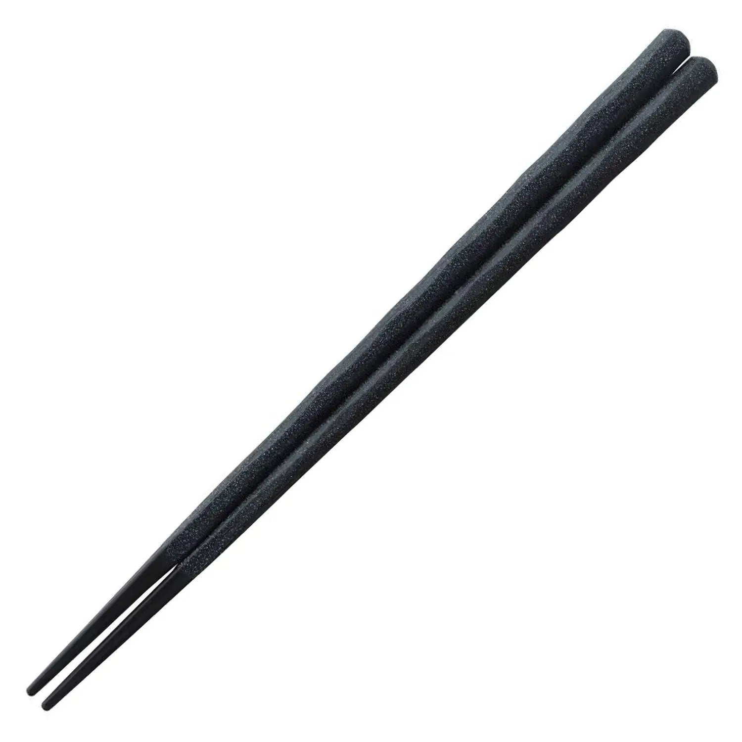 Premium PBT Resin Hexagonal Carved Non-Slip Chopsticks - 22.5cm Handcrafted Japanese Style Lacquered Chopsticks for Sushi, Ramen & Asian Dining - Set of 5 Pairs