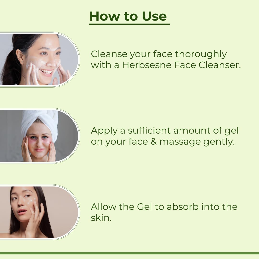 Herbsense Pure Aloe Vera Gel Refill Pack - 17.6oz Multipurpose Skin & Hair Care Gel for Hydration, Sunburn Relief & Scalp Treatment - Ideal for Face Moisturizer, After Sun Care & Hair Conditioning