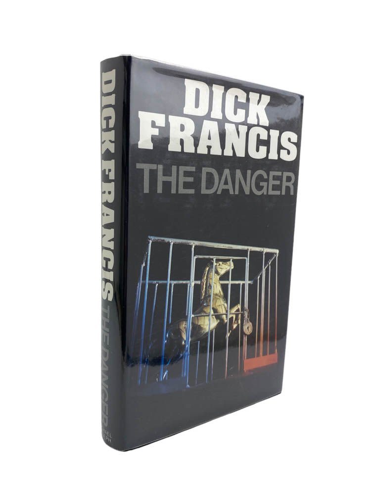 Signed Copy of 'The Danger' by Dick Francis - Collectible Mystery Thriller Novel for Book Lovers & Gift Ideas