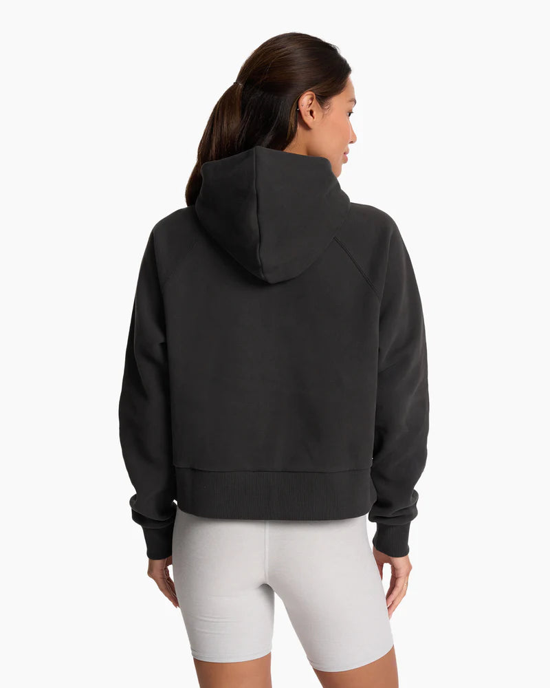 Vuori Restore Half Zip Hoodie for Men & Women - Lightweight Fleece Pullover for Running, Hiking & Casual Wear