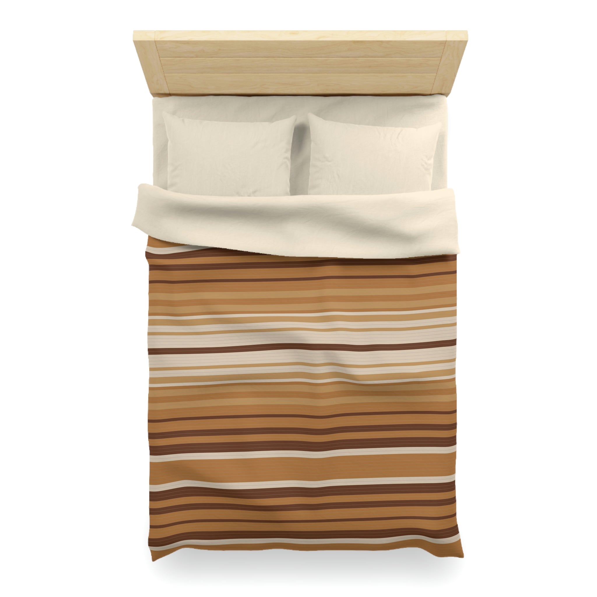 Premium Desert Sands Microfiber Duvet Cover Set - Soft & Breathable Bedding for Queen/King Size Beds - Luxury Bedroom Decor for Home, Hotel & Guest Room Comfort