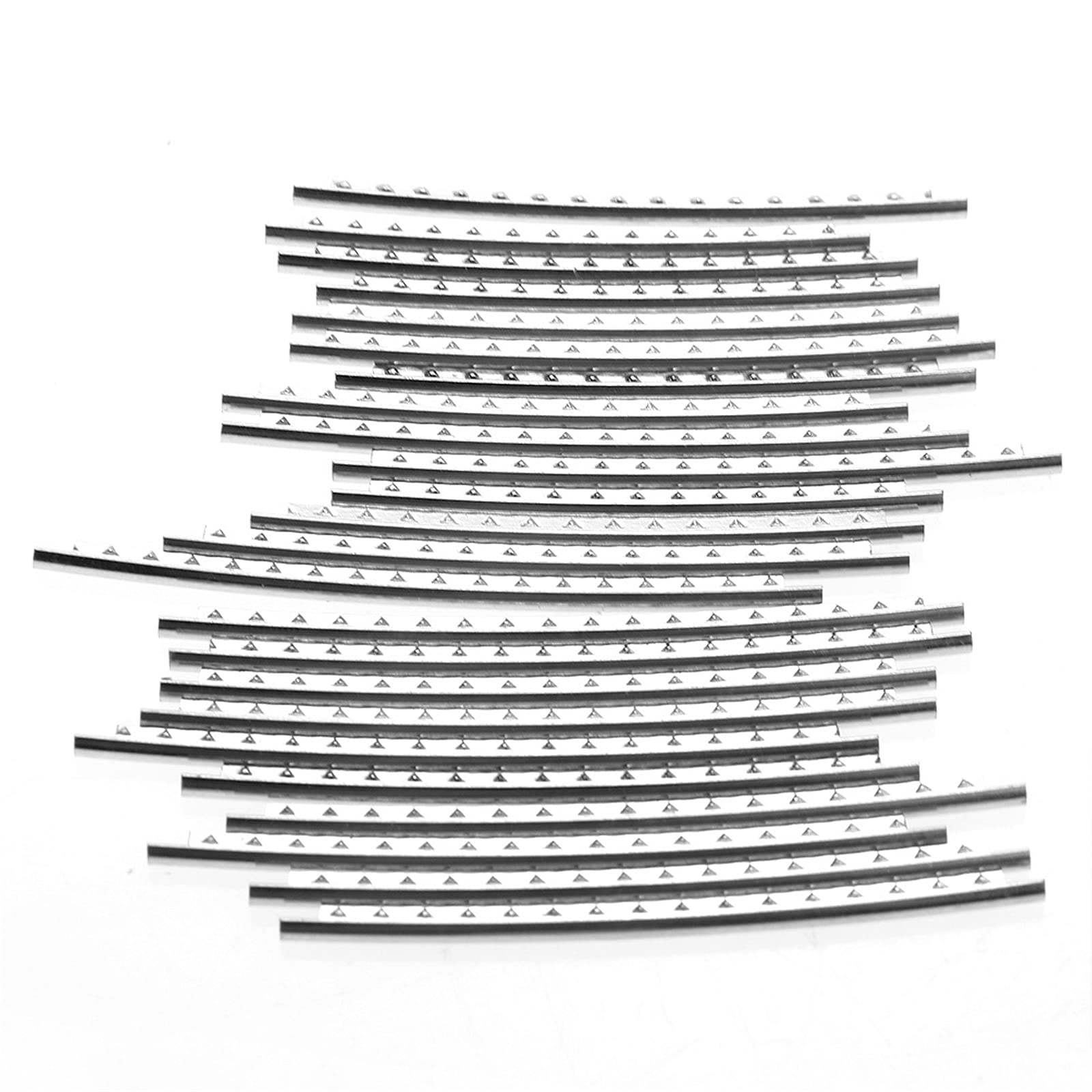 20pcs 2.0mm Copper Guitar Fret Wires for Acoustic Guitar - Silver Nickel Alloy Fret Wire Replacement - Perfect for Guitar Repair & Maintenance (DIY Guitar Setup)