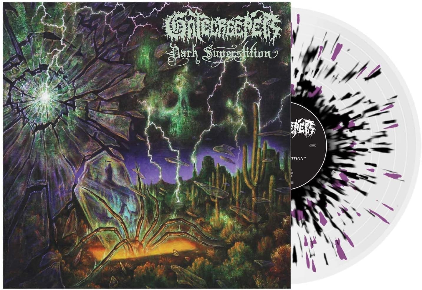 Gatecreeper - Dark Superstition Vinyl LP Record | Limited Edition Heavy Metal Music | Perfect for Collectors & Music Enthusiasts